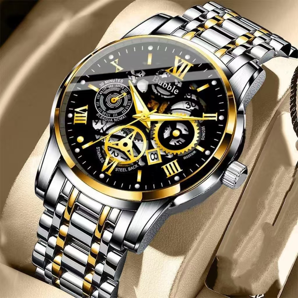 Watch Winder Single - Men's watch, classic fashion ultra-thin luminous