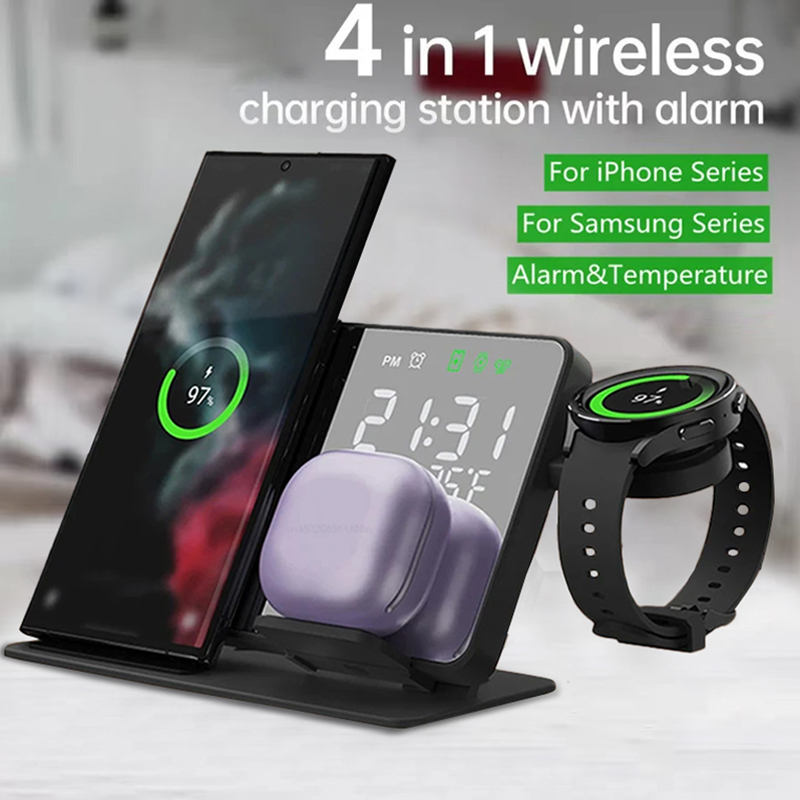 Smartwatch Apple Watch - Wireless Charger Alarm Clock Stand Fast