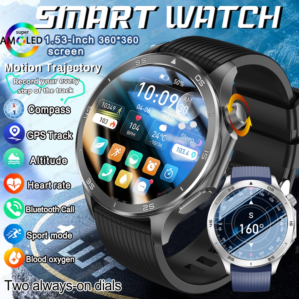 Smartwatch Latest Watches For Men - OPPO Watch X2 Latest Bluetooth Call