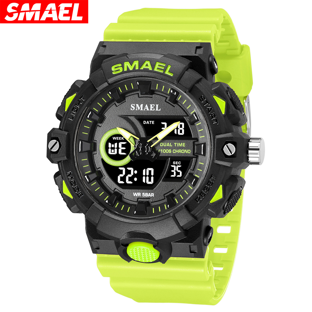 Casio Watches Smartwatch - SMAEL Multifunctional LED Light Digital Sport