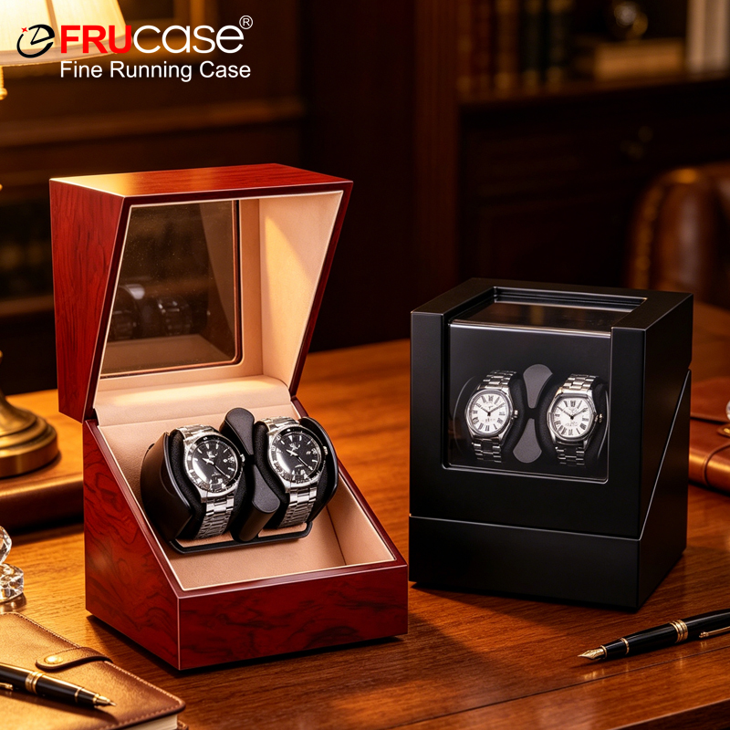 Watch Winder Single - FRUCASE Double Watch Winder For Automatic