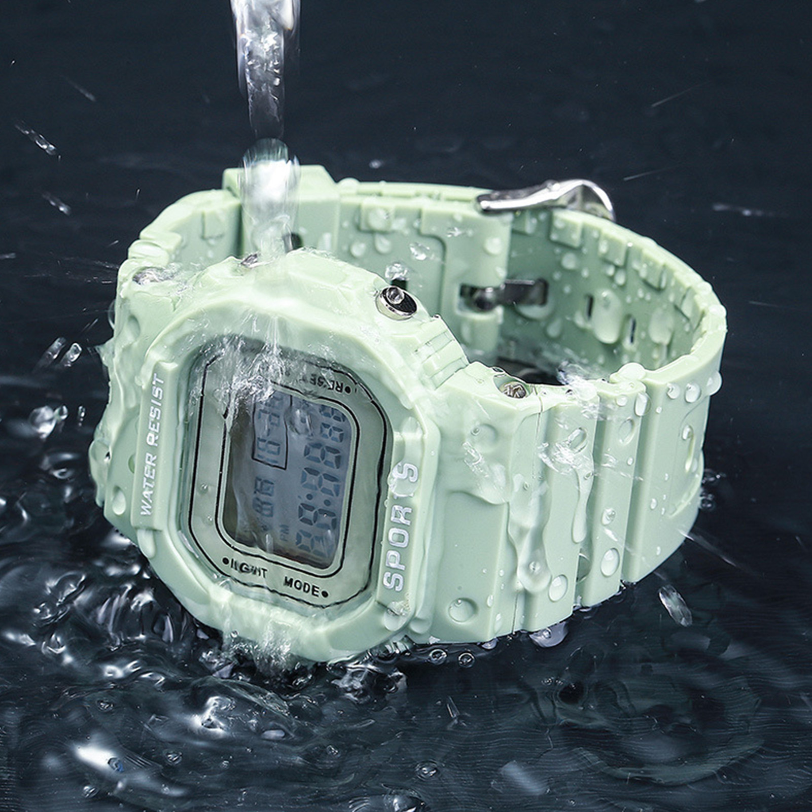 Smartwatch Digital Watches For Girls - LED Electronic Sports Watch Waterproof Lightweight