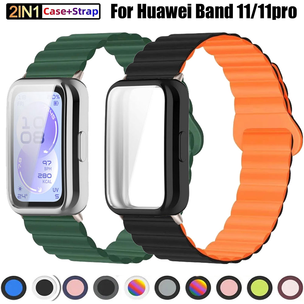 Silicone Sport Band - Magnetic Silicone Strap For Huawei Band