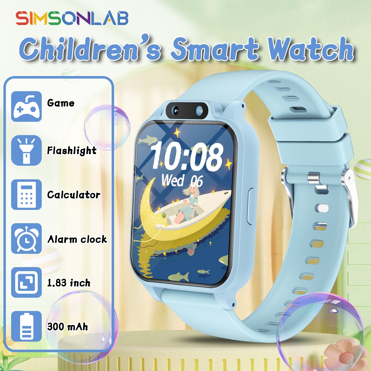 Smartwatch Watches Birthday Gift For Boys - 2026 Kids Study Partner Smartwatch HD