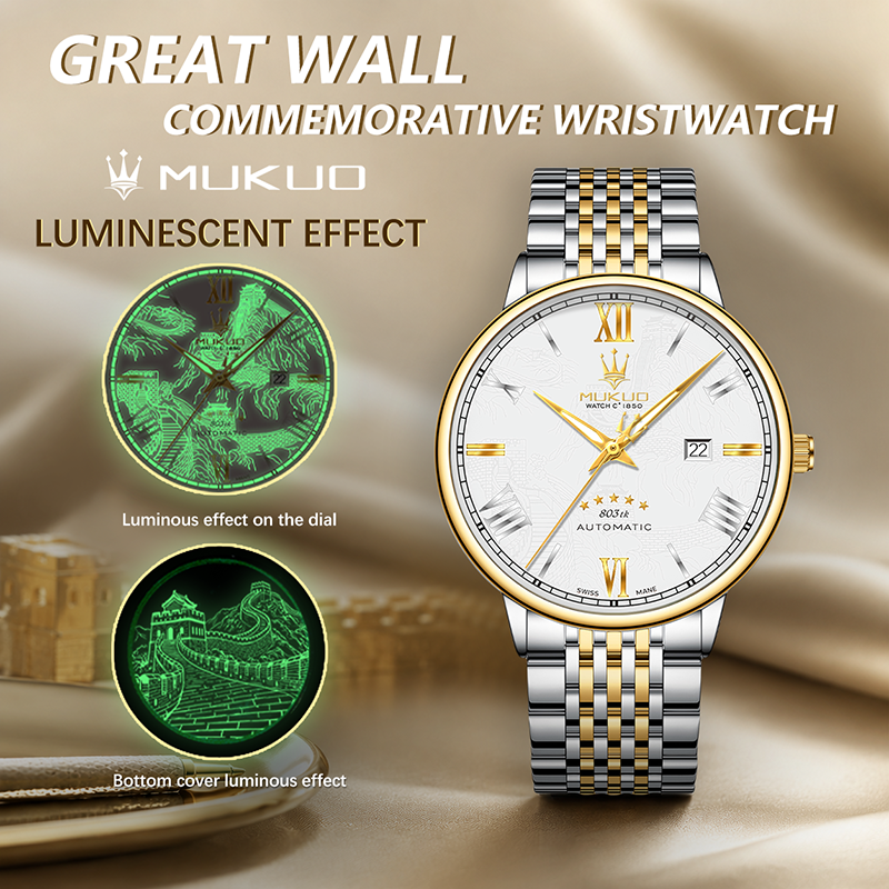 Smartwatch Luxury Watches - MUKUO Luxury Men Quartz Watch Great
