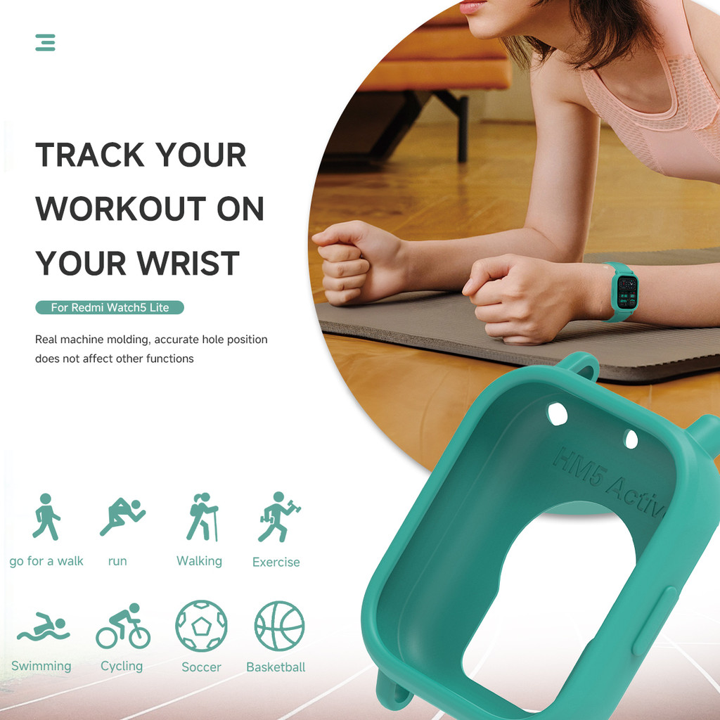Case+Strap For Redmi Watch 5Ac – Silicone Sport Band Bewertung und Preis