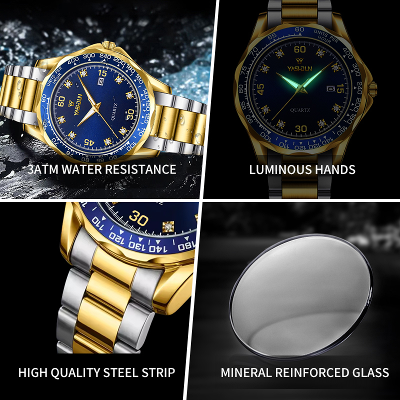 Original Quartz Watch for Men  – Smartwatch Luxury Watches Bewertung und Preis
