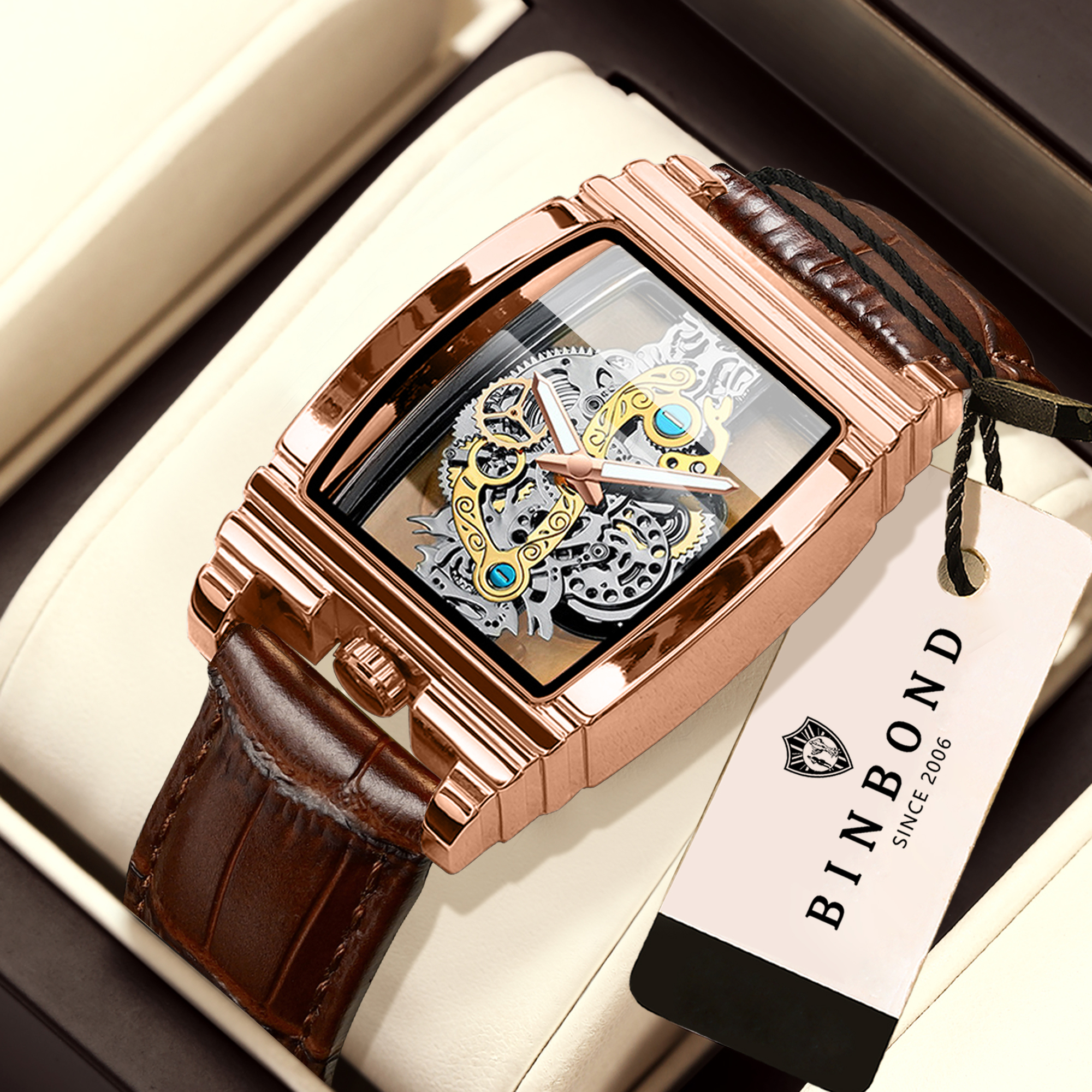 BINBOND Luxury quartz wristwat – Smartwatch Luxury Watches Bewertung und Preis