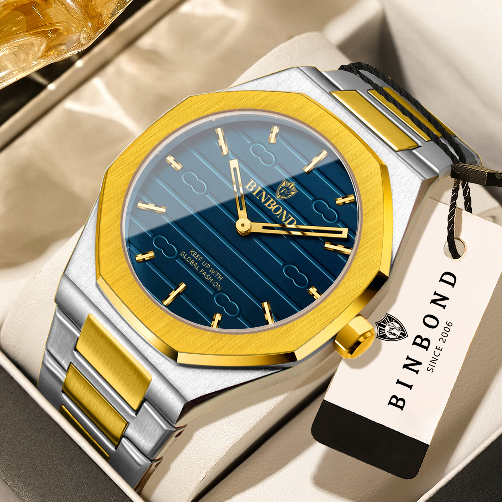 BINBOND Luxury vintage quartz  – Smartwatch Luxury Watches Bewertung und Preis