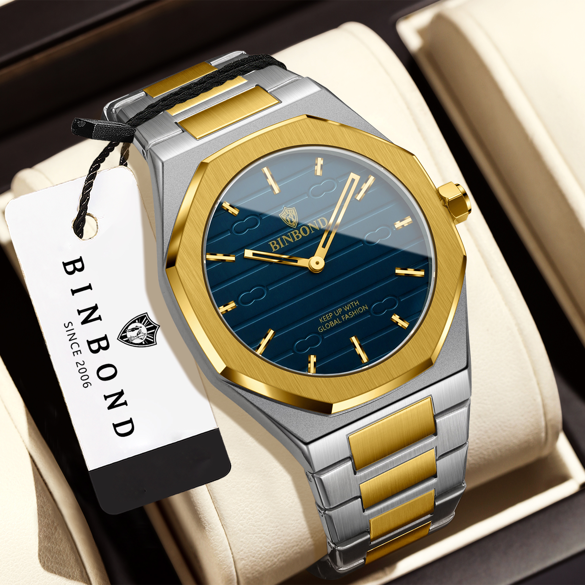 BINBOND Luxury vintage quartz  – Smartwatch Luxury Watches Bewertung und Preis