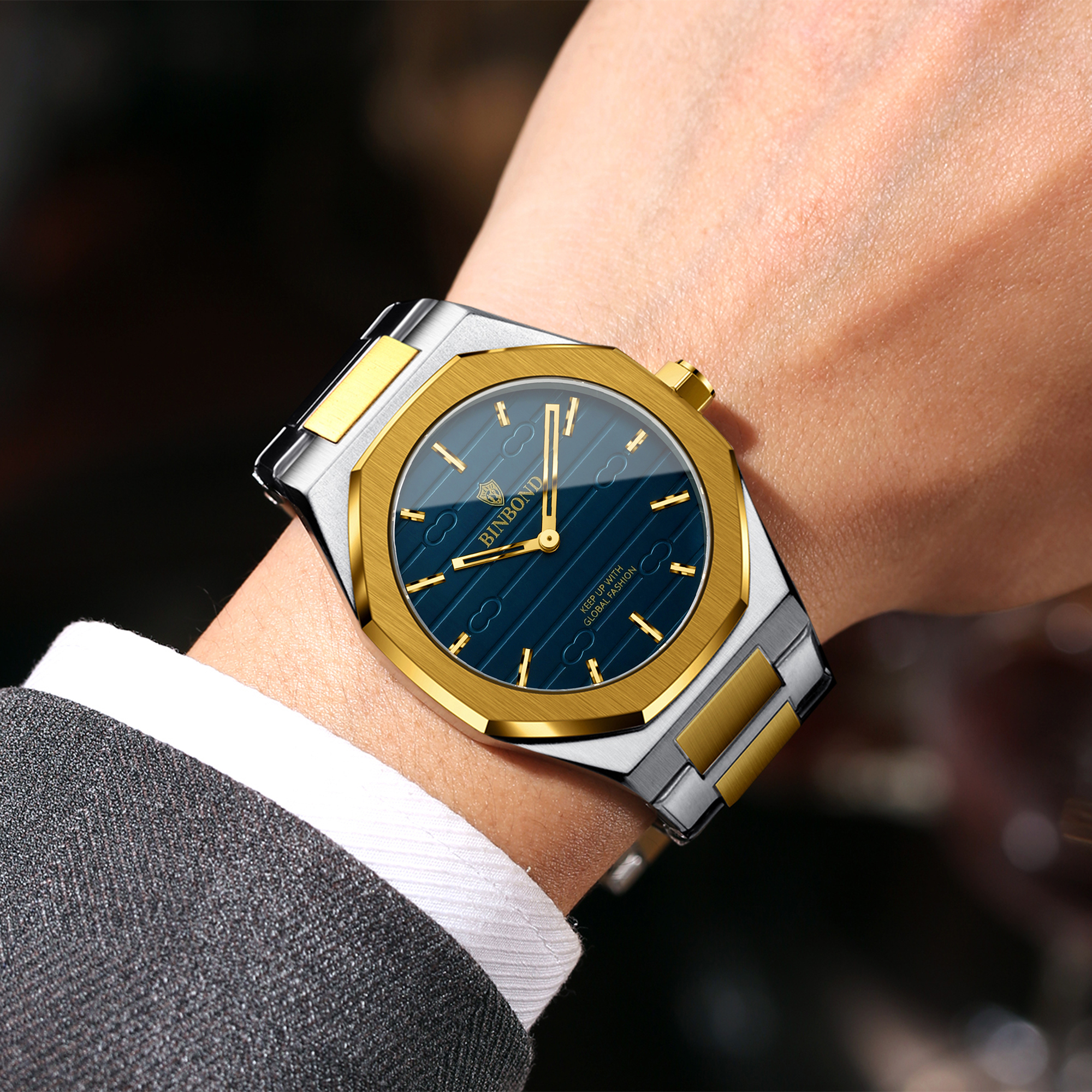 BINBOND Luxury vintage quartz  – Smartwatch Luxury Watches Bewertung und Preis
