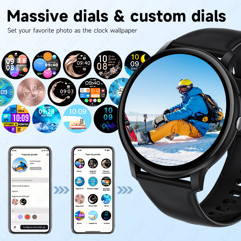 LIGE Bluetooth Call Women Smar – Smartwatch Latest Watches For Men Bewertung und Preis