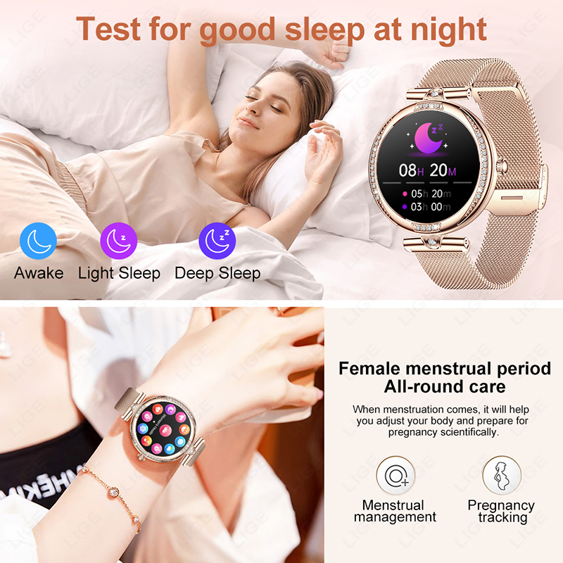 LIGE Fashion Woman Smartwatch  – Smartwatch Latest Watches For Men Bewertung und Preis