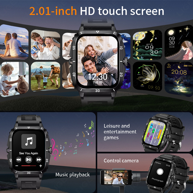 2.01 Screen Smart Watch Blueto – Smartwatch Latest Watches For Men Bewertung und Preis
