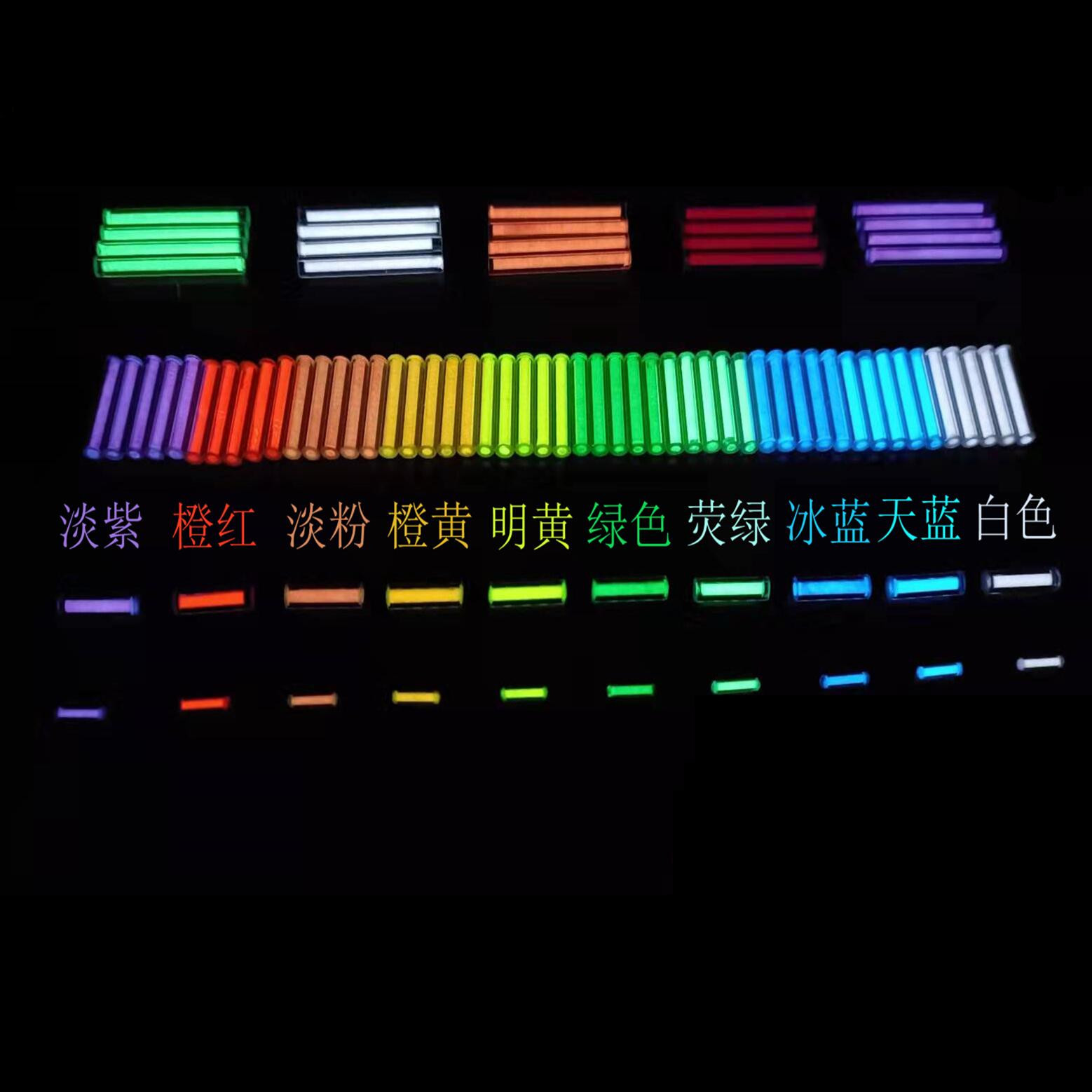Edc glass night light tube tri – Tritium Gas Tube Bewertung und Preis
