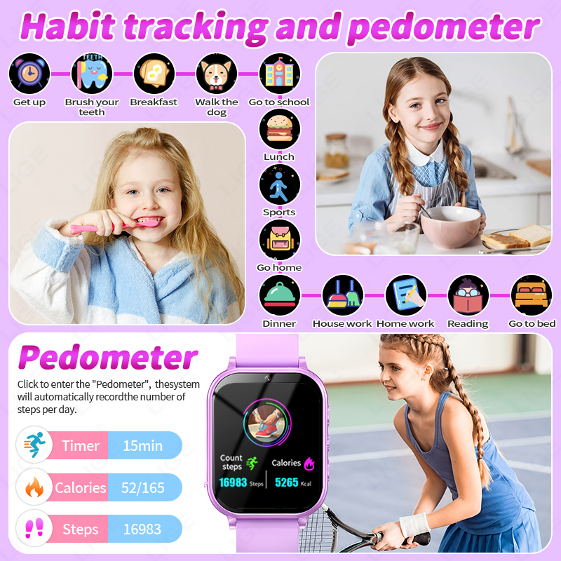 LIGE Kid Digital Smart Watch S – Smartwatch Digital Watches For Girls Bewertung und Preis