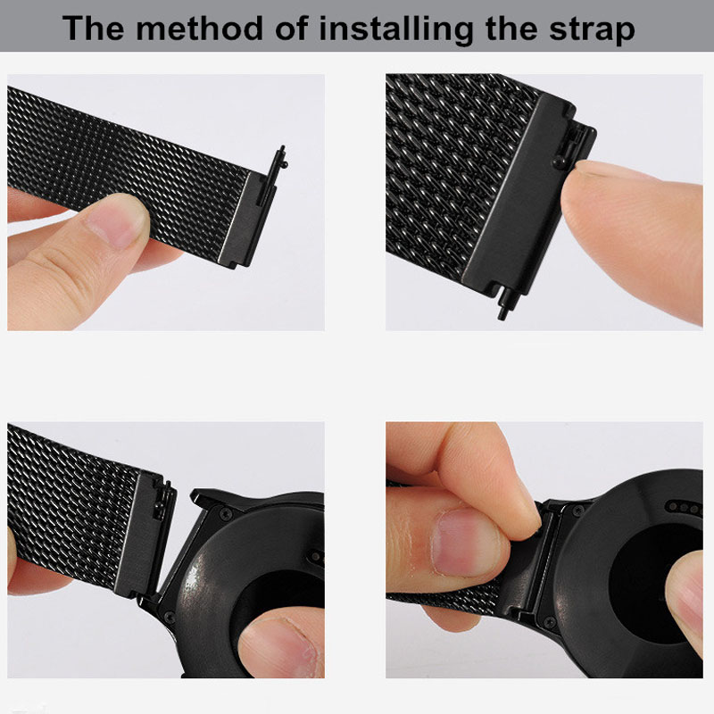 18MM Milanese Loop Strap For F – Fossil Watches Smartwatch Gen 3 Bewertung und Preis
