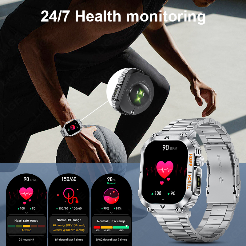 LIGE Men Outdoor Smartwatch 20 – Smartwatch Latest Watches For Men Bewertung und Preis