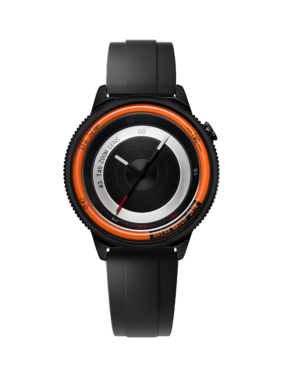 BREAK Black Camera Series Men  – Silicone Sport Band Bewertung und Preis