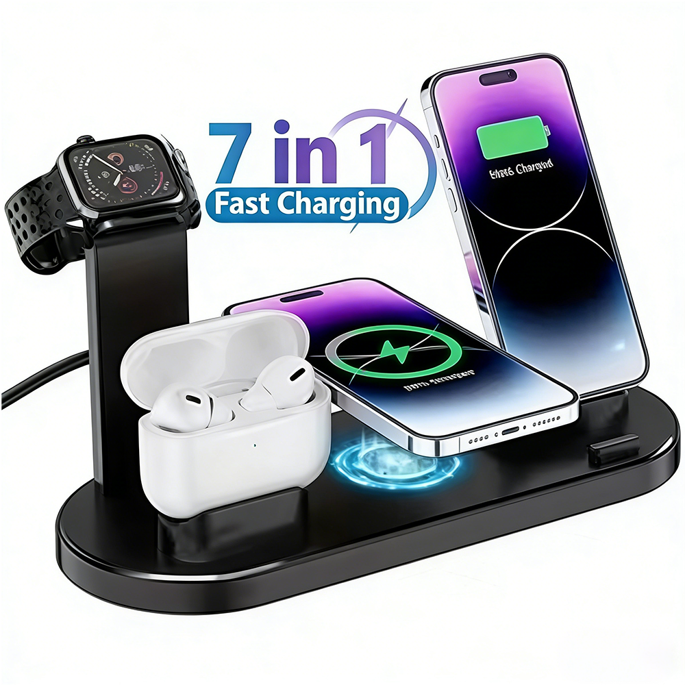 30W 7 in 1 Wireless Charger St – Smartwatch Apple Watch Bewertung und Preis