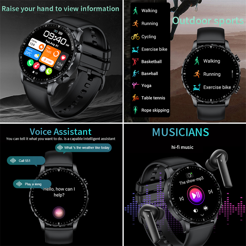 LIGE Outdoor Waterproof Smart  – Smartwatch Latest Watches For Men Bewertung und Preis