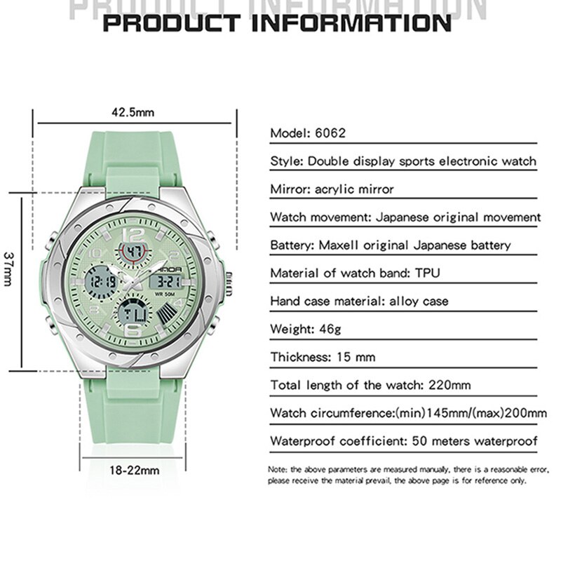 SANDA Luxury Ladies LED Digita – Casio Watches Smartwatch Bewertung und Preis