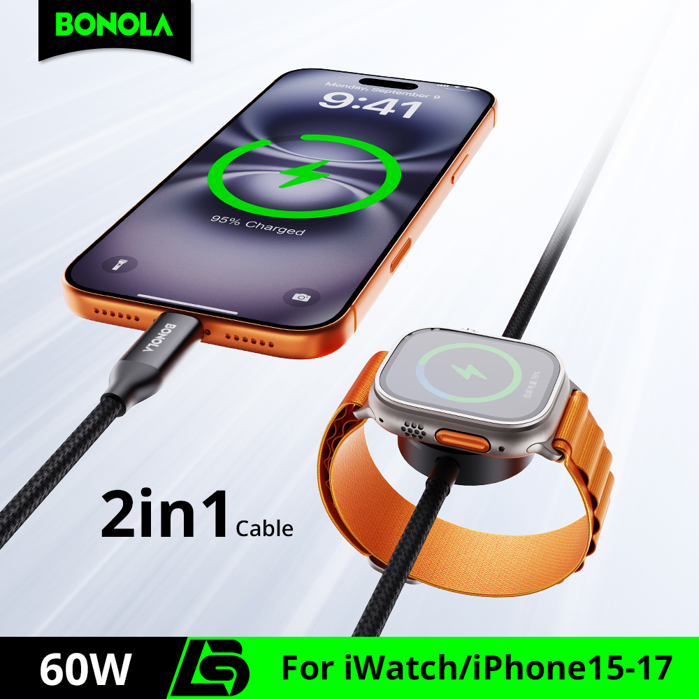 Bonola 2 in 1 Fast Watch Charg – Smartwatch Apple Watch Bewertung und Preis