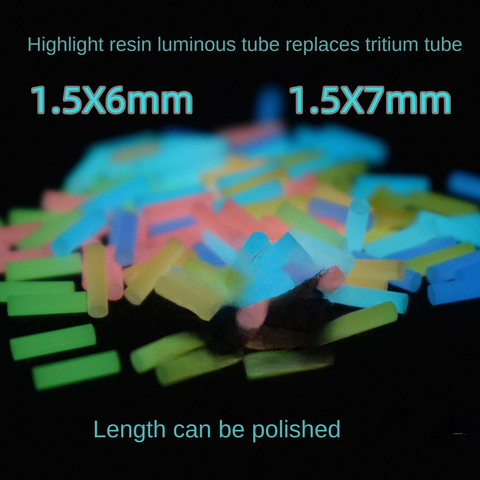 Not tritium 1.5 × 6mm 1.5 x 7m – Tritium Gas Tube Bewertung und Preis