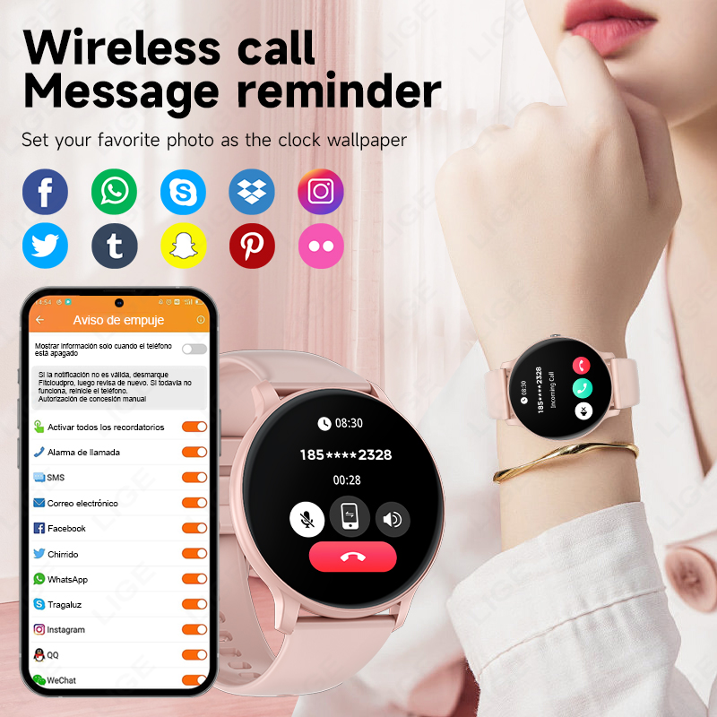 LIGE Bluetooth Call Smart Watc – Smartwatch Latest Watches For Men Bewertung und Preis