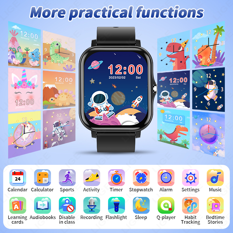 LIGE 2025 Audiobook Children S – Smartwatch Digital Watches For Girls Bewertung und Preis