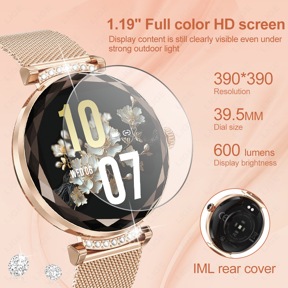LIGE Fashion Ladies Smart Watc – Smartwatch Latest Watches For Men Bewertung und Preis