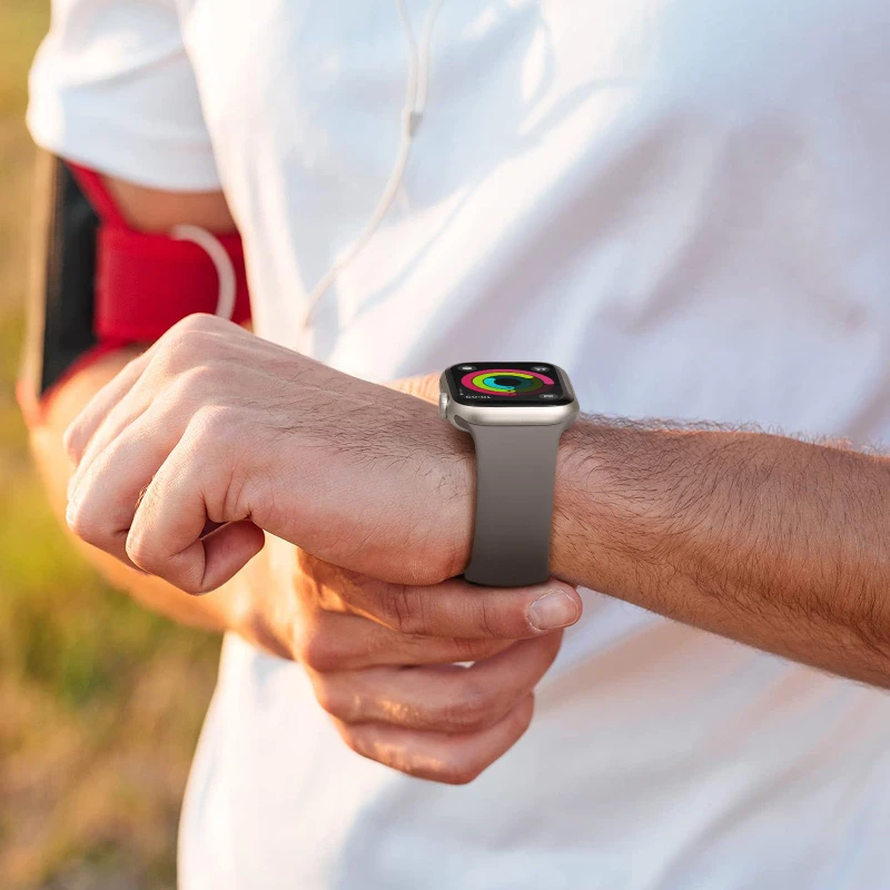 Glass+Case+band For Apple Watc – Silicone Sport Band Bewertung und Preis