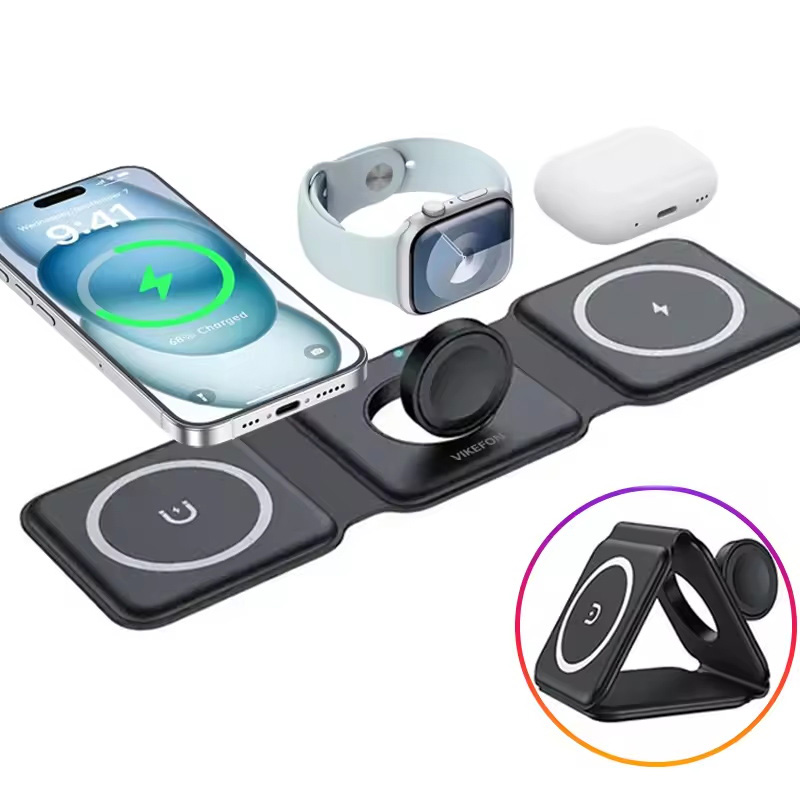 3-in-1 Magnetic Folding Wirele – Smartwatch Apple Watch Bewertung und Preis