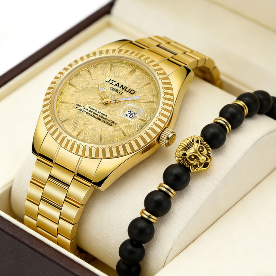 Luxury men's steel band watch  – Smartwatch Luxury Watches Bewertung und Preis