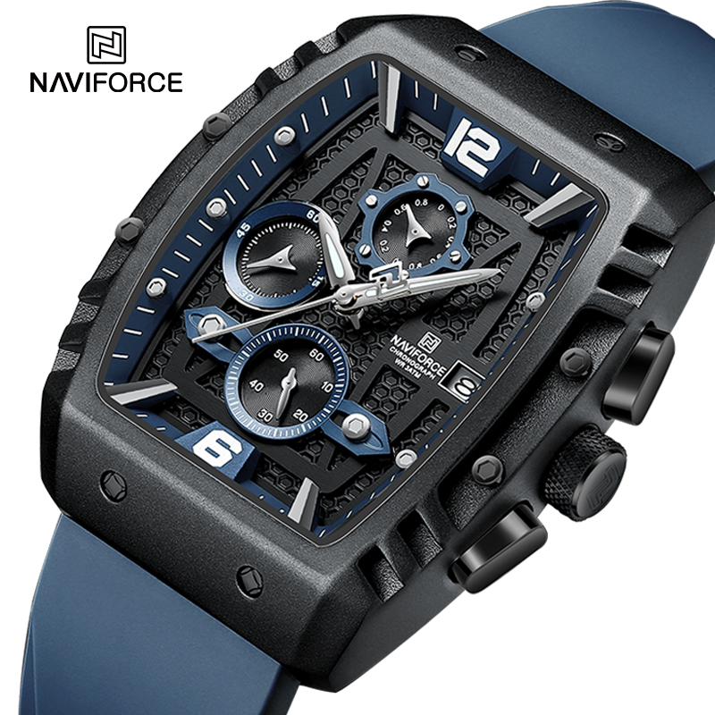 NAVIFORCE Men's Luxury Watch W – Silicone Sport Band Bewertung und Preis
