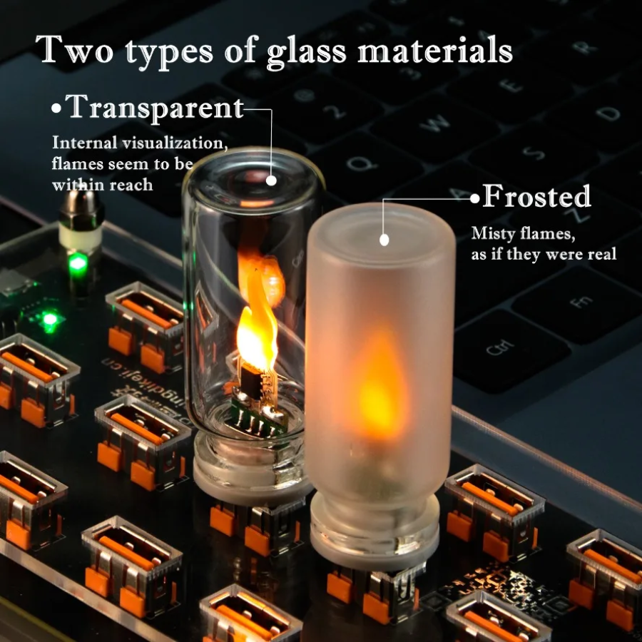 USB Flame Flickering LED Frost – Tritium Gas Tube Bewertung und Preis