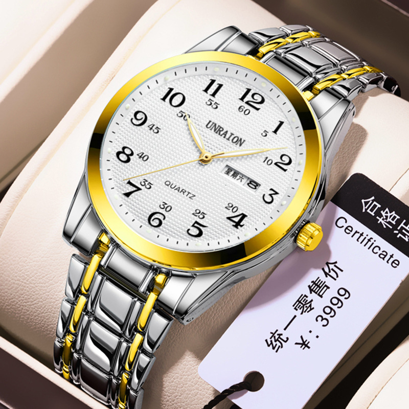 Men's Watch Casual Fashion Big – Watch Winder Single Bewertung und Preis