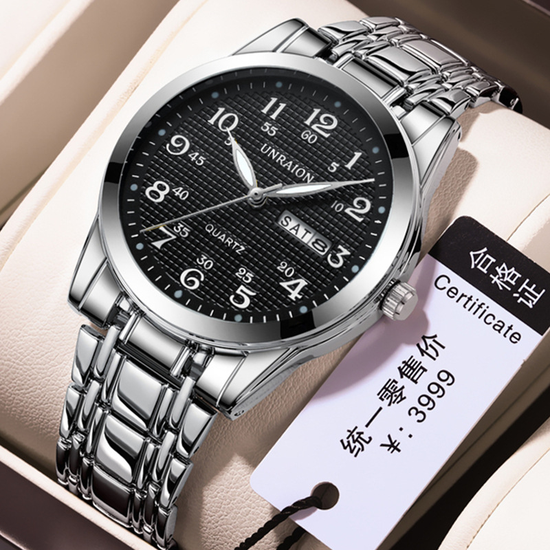 Men's Watch Casual Fashion Big – Watch Winder Single Bewertung und Preis