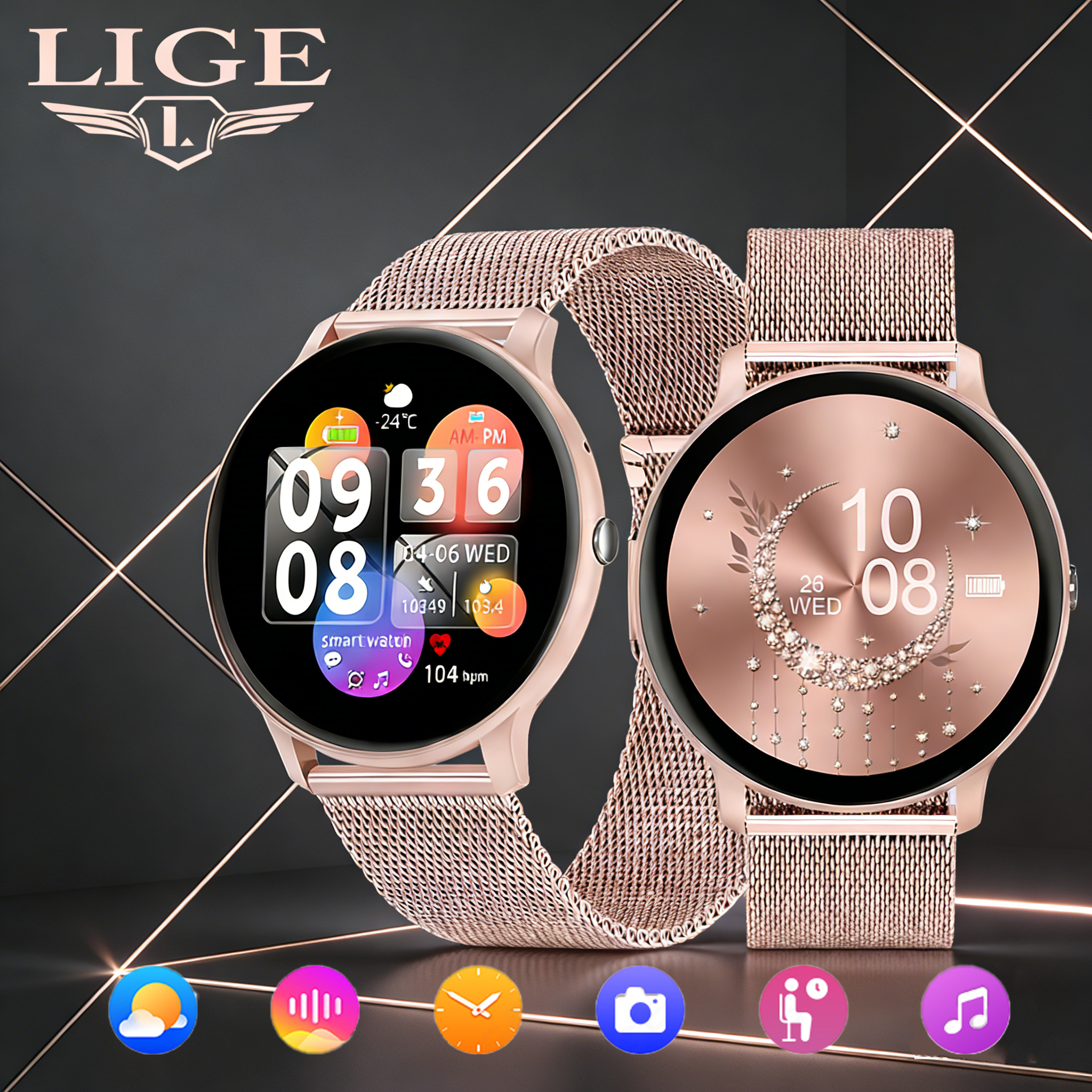 LIGE 2026 Sports Fitness Watch – Smartwatch Latest Watches For Men Bewertung und Preis