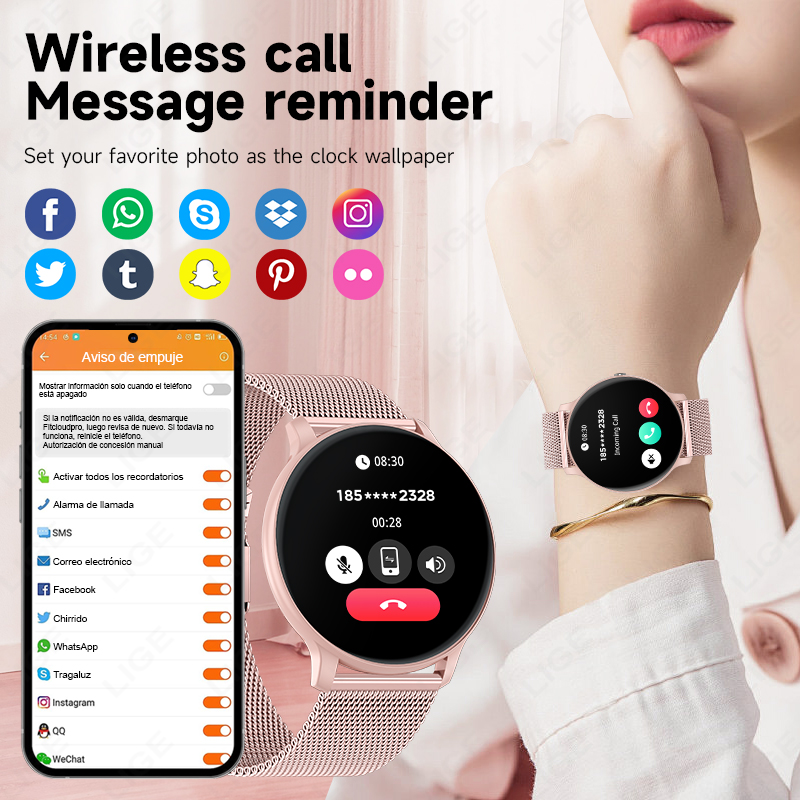 LIGE 2026 Sports Fitness Watch – Smartwatch Latest Watches For Men Bewertung und Preis