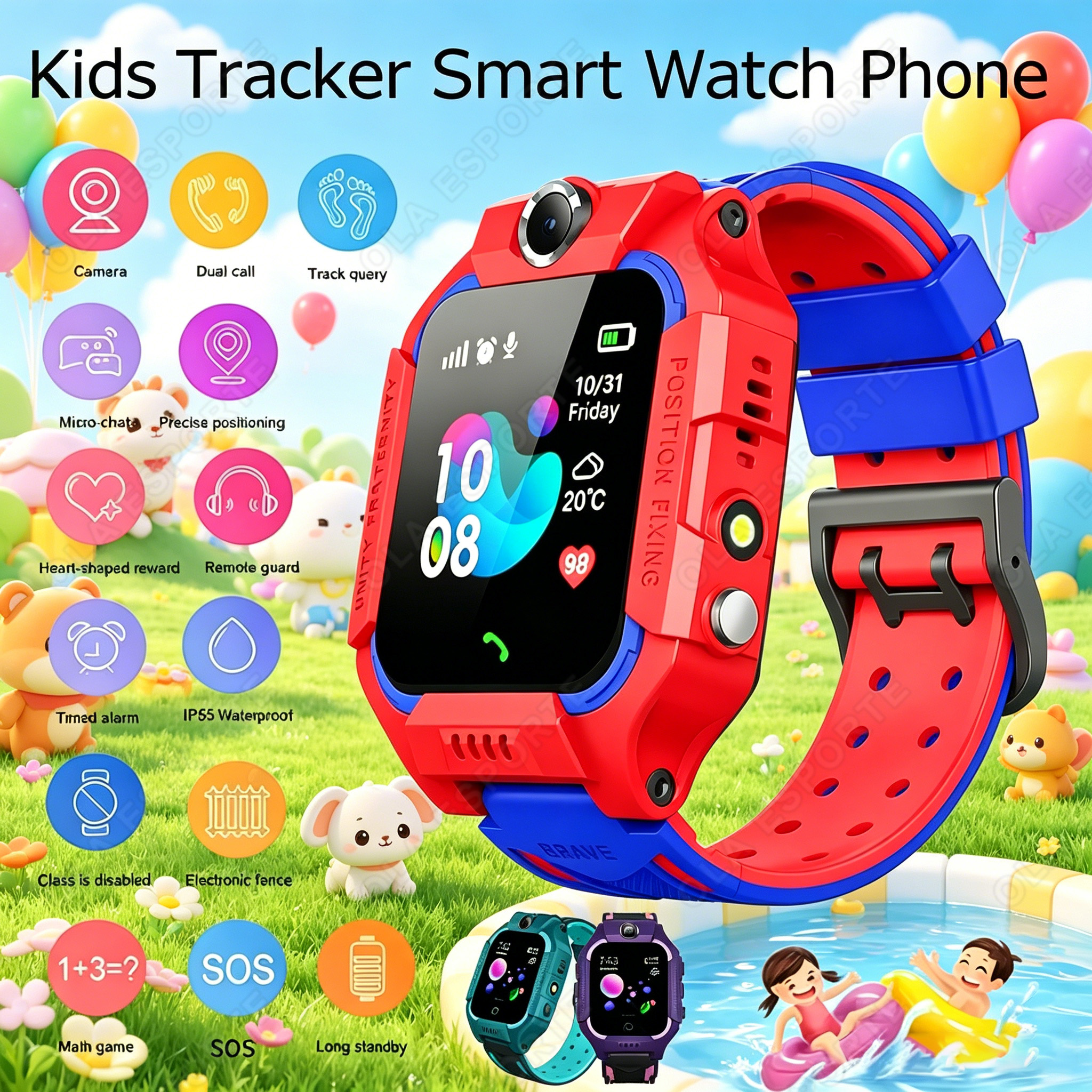 Children Smart Watch 2G Postio – Smartwatch Watches Birthday Gift For Boys Bewertung und Preis