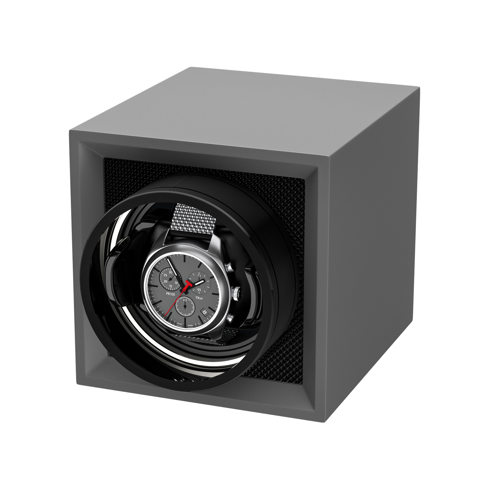 Silken Gray Single Slot Watch  – Watch Winder Single Bewertung und Preis