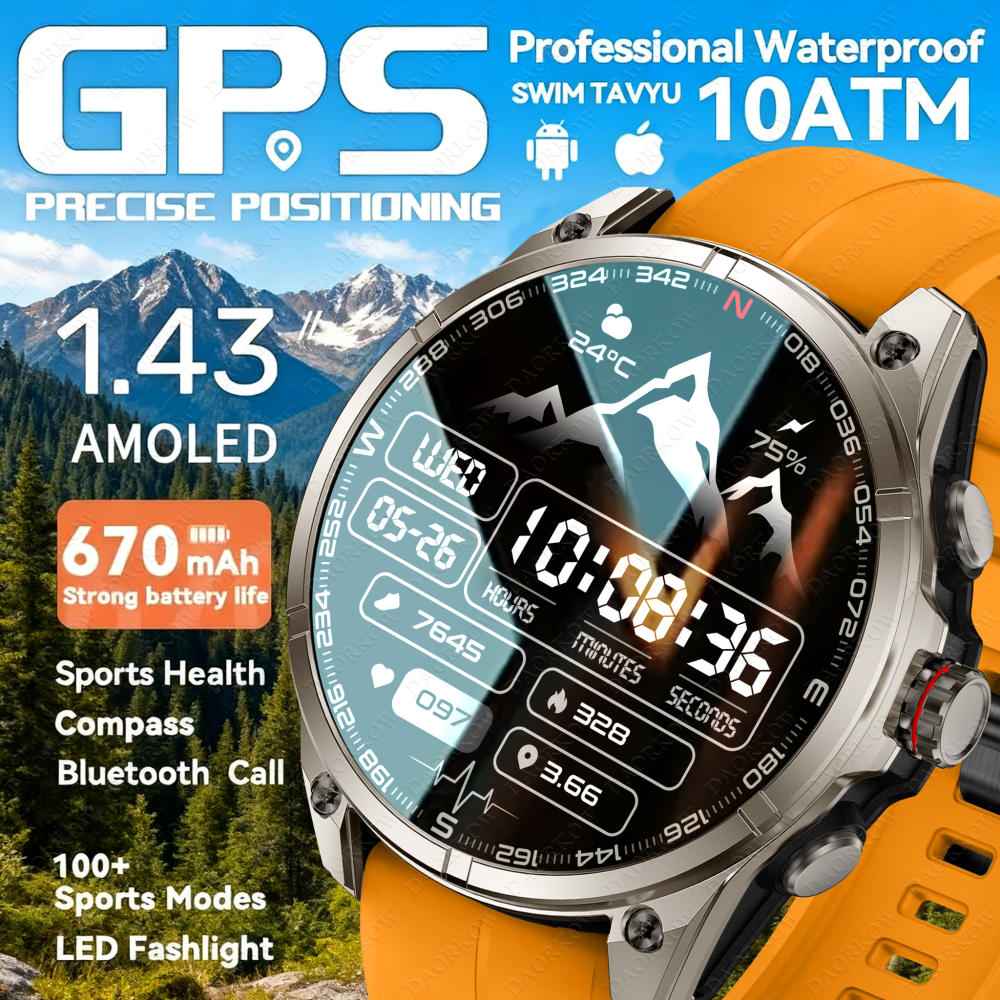 DAORKOW 2025 latest outdoor sp – Smartwatch Latest Watches For Men Bewertung und Preis