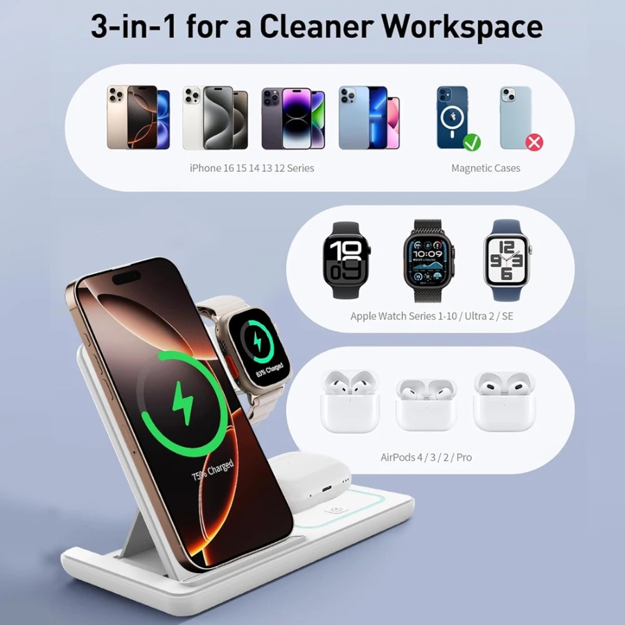 3 in 1 Foldable Night LED Ligh – Smartwatch Apple Watch Bewertung und Preis