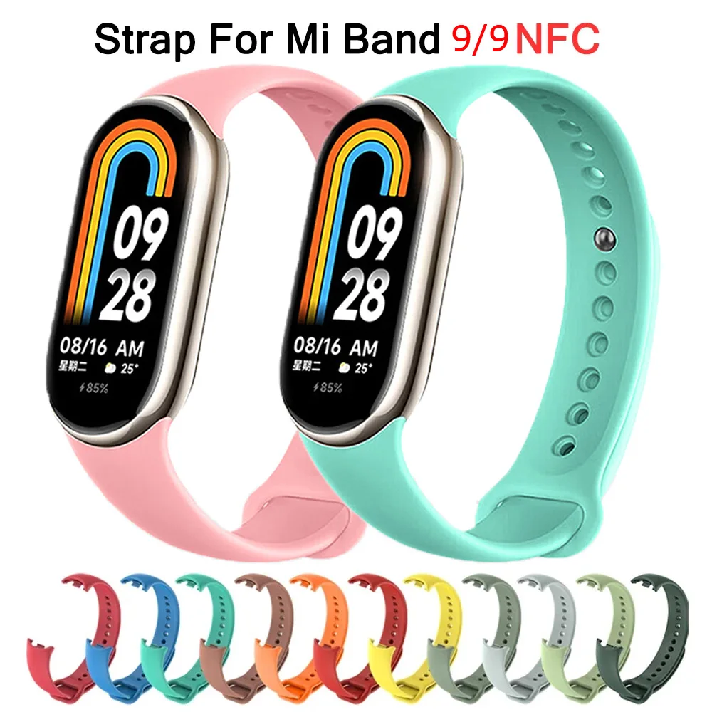 Strap for Xiaomi Mi Band 9/9 N – Silicone Sport Band Bewertung und Preis