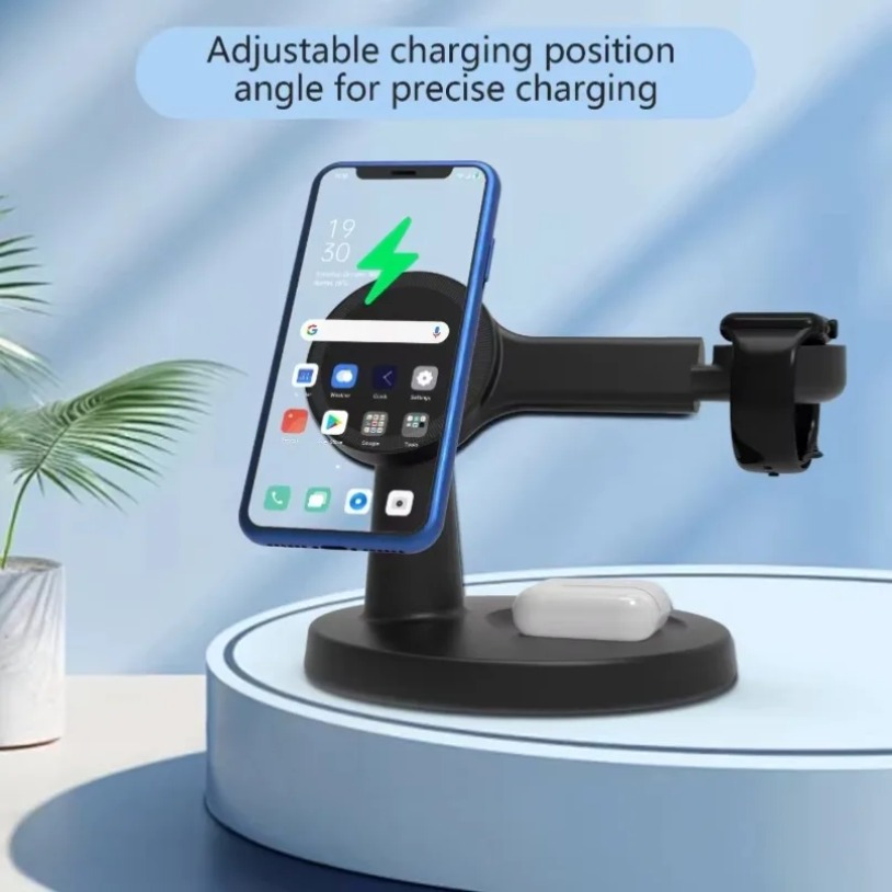 Wireless 3 In 1 Magnetic Charg – Smartwatch Apple Watch Bewertung und Preis