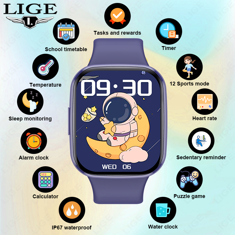 Lige Children Smart Watch Wome – Smartwatch Digital Watches For Girls Bewertung und Preis