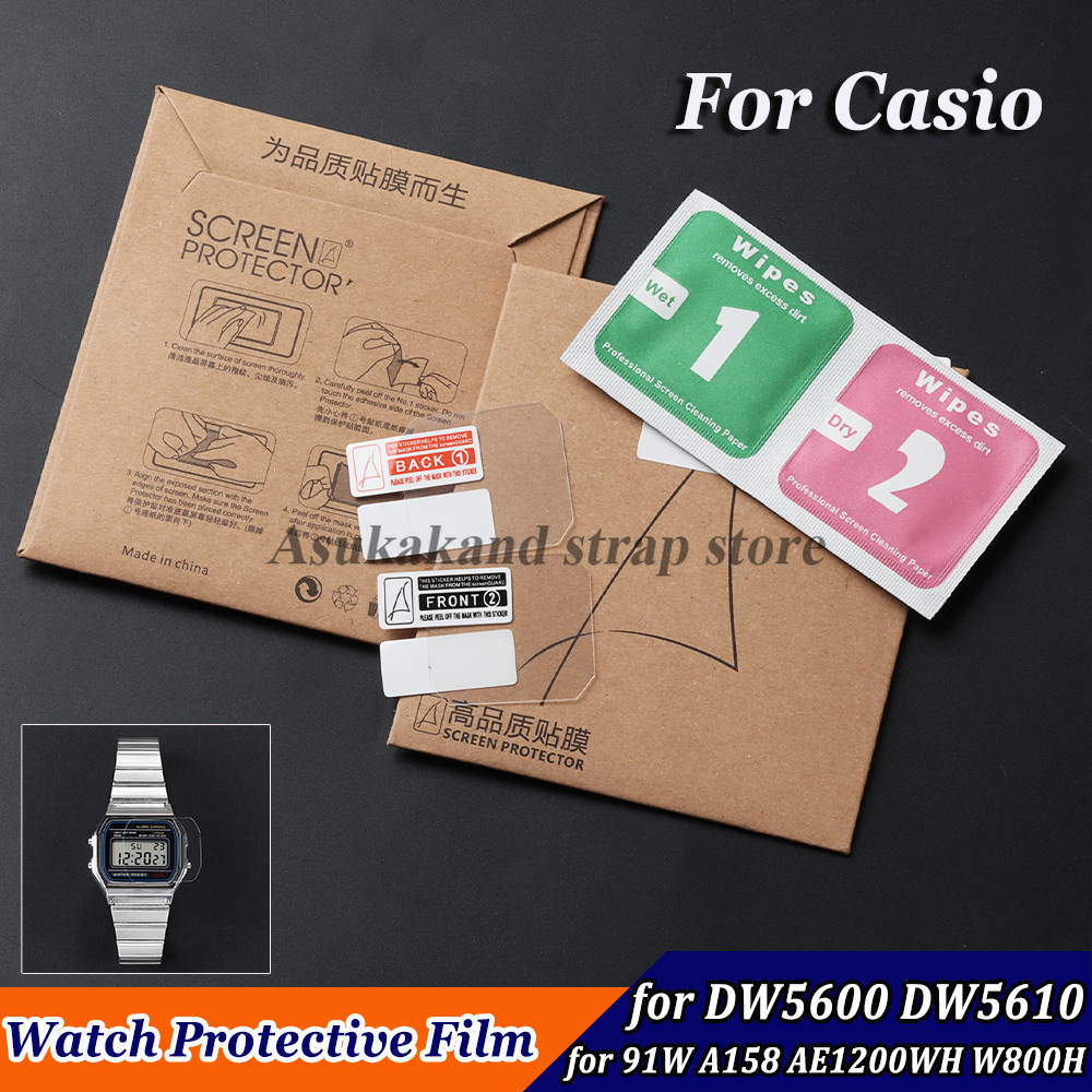 2 PCS HD Watch Protective Film – Casio Watches Smartwatch Bewertung und Preis