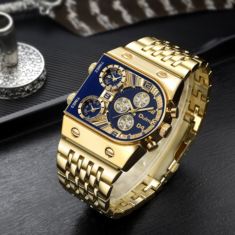 Oulm Big Size Men's Watches Th – Watches Omega Bewertung und Preis