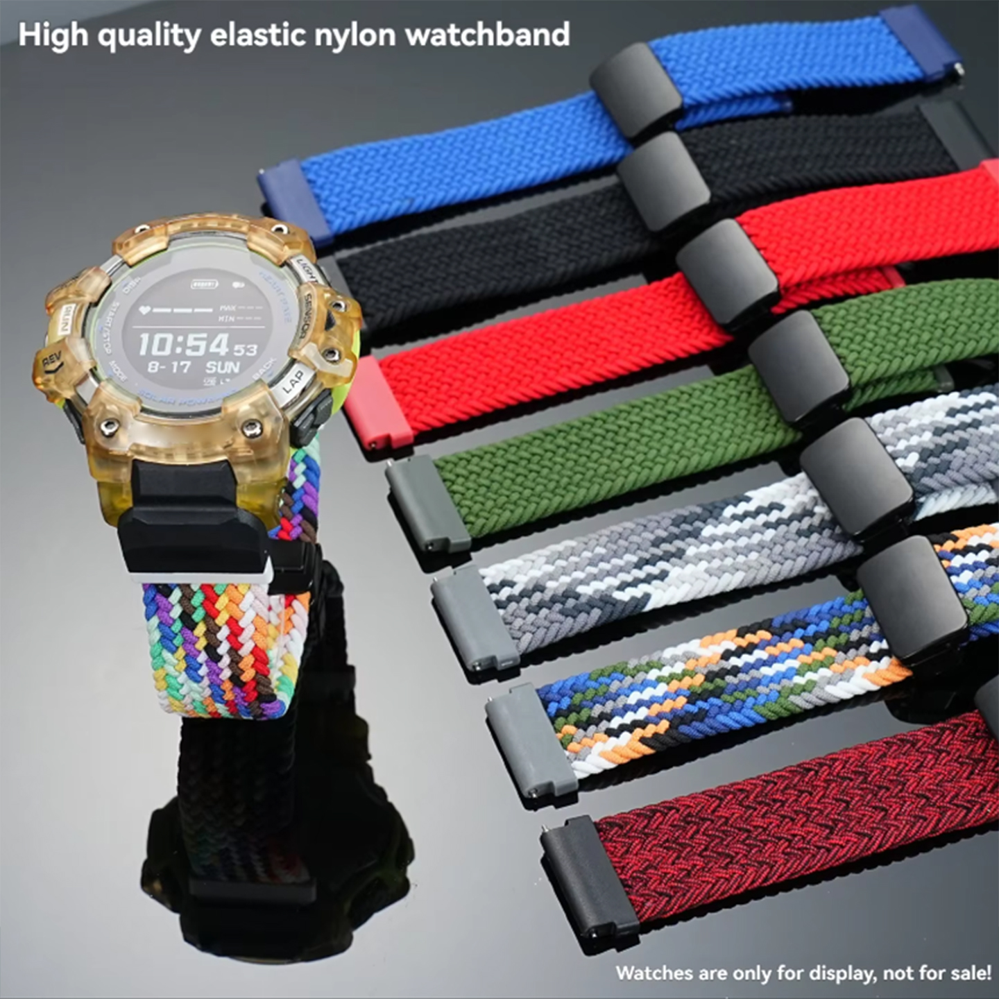 gbd-h1000 nylon Sports watchba – Casio Watches Smartwatch Bewertung und Preis